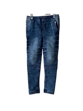 Zoo York Dark Wash Denim Joggers Boys Size 15/16